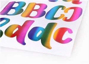 اسٹیکر فوائل پیپر چپکنے والا لیبل